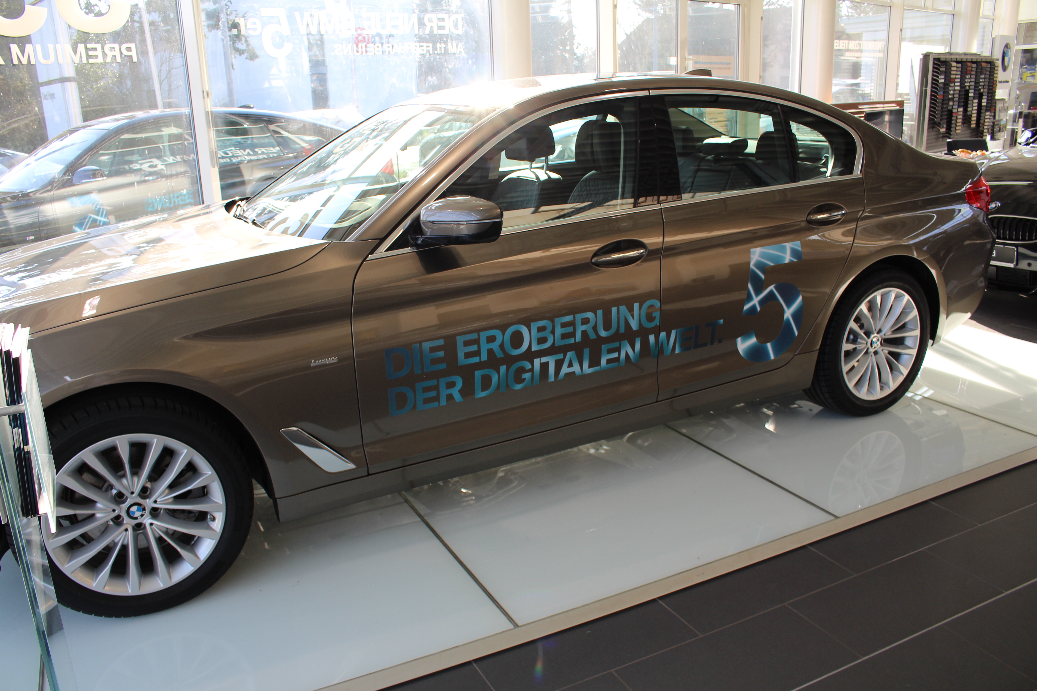 Der neue BMW 5er kam bei den Kunden gut an