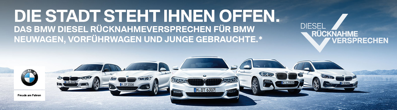 Das BMW Diesel Rücknahmeversprechen.