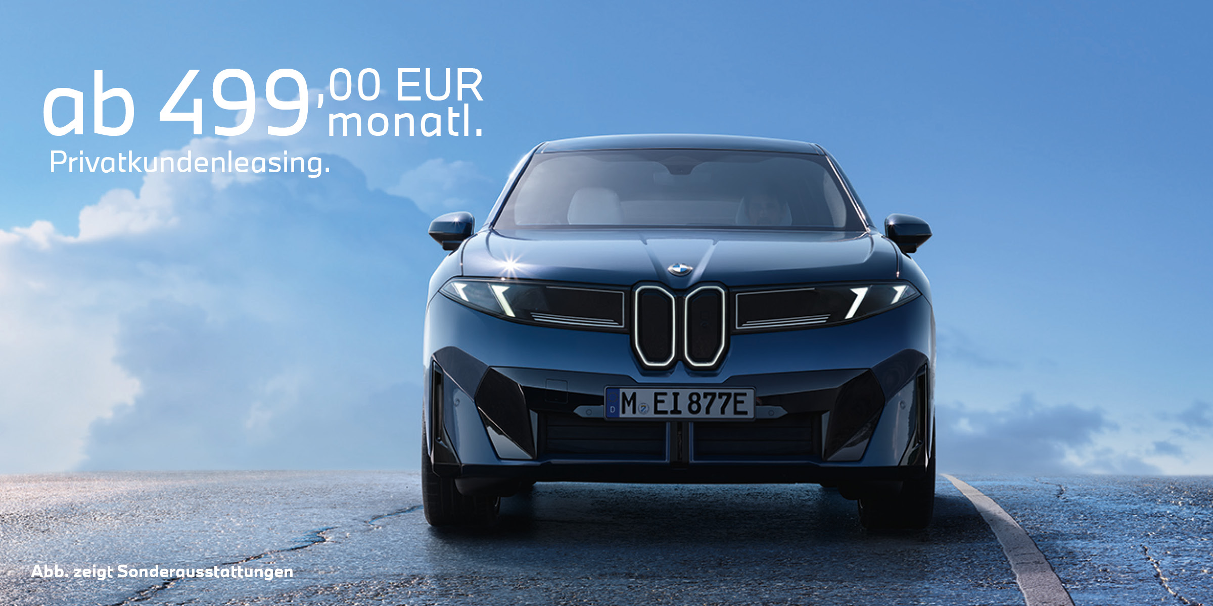 Teaser BMW iX3 Angebot