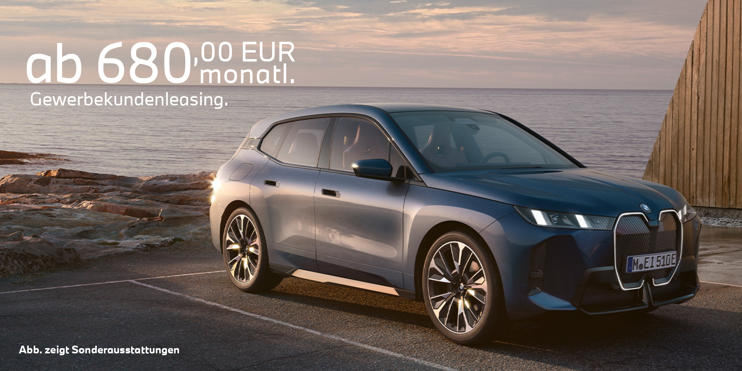 Teaser BMW iX45 Angebot