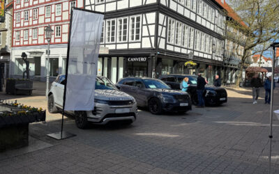 Celler Autoschau am 6. April – Der Walsrode Autopark Hoyer präsentiert aktuelle Land Rover Modelle